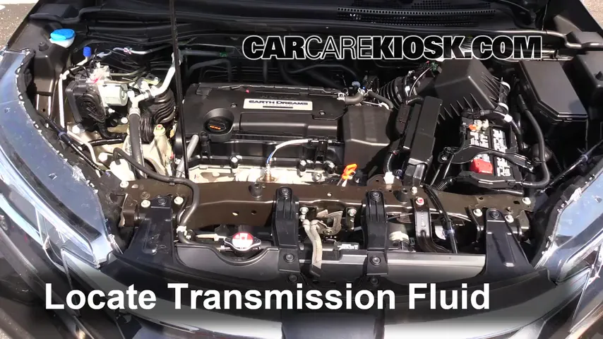 2015 Honda CR-V EX 2.4L 4 Cyl. Transmission Fluid Check Fluid Level